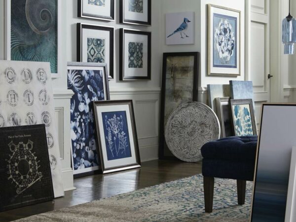 Wall Decor with pictures and art