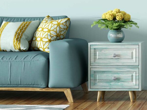 Toulon Square Onw Drawer End table End tables Customizable 10