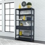 East End Accent Bookcase - Image 7