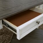 Allyson Park Rectangular Leg Table - Image 3