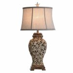 Open Weave Starfish Table Lamp - Image 2
