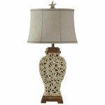 Open Weave Starfish Table Lamp