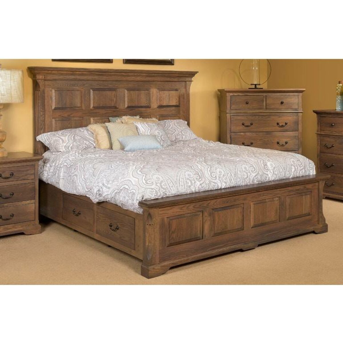 Longmeadow King Bed Beds Customizable 8