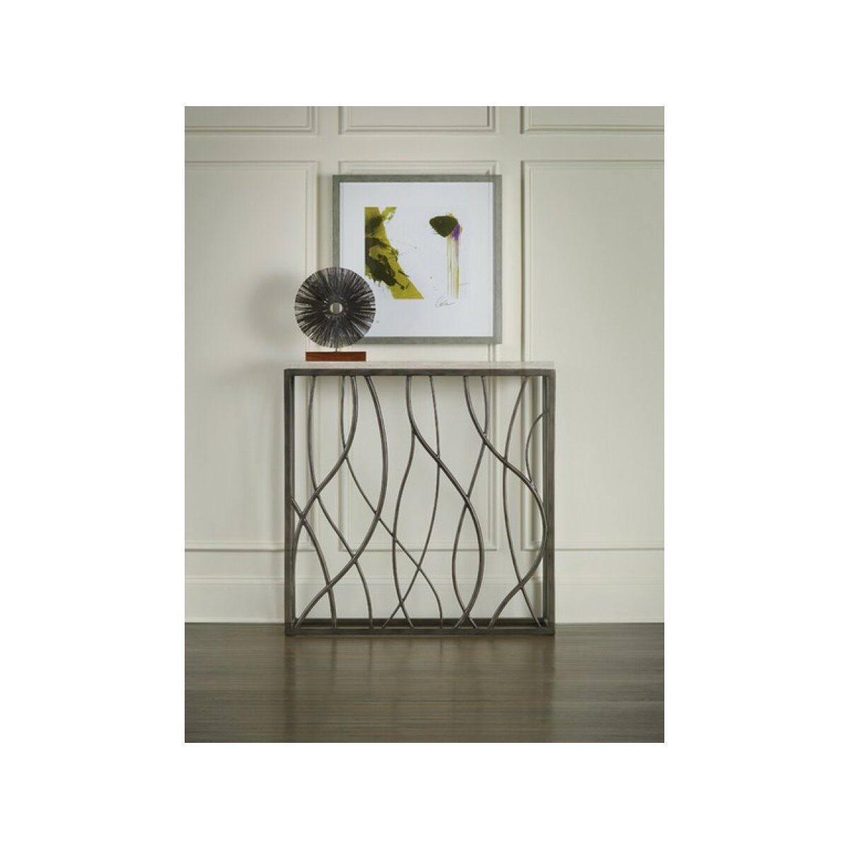 Thin Metal Console Console Tables Hooker Furniture 10