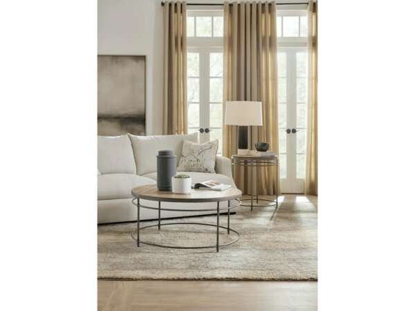 St. Armand Round Cocktail Table - Image 4