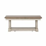 Farmhouse Reimagined Rectangular Cocktail Table - Image 3