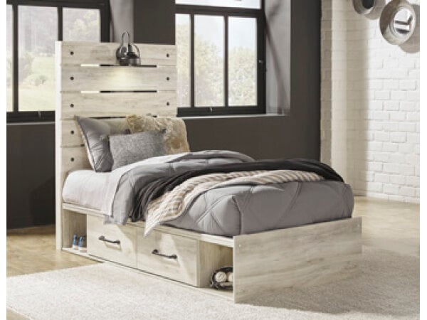 Cambeck Twin Panel Bed with 2 Storage Drawers Beds Ashley Furniture