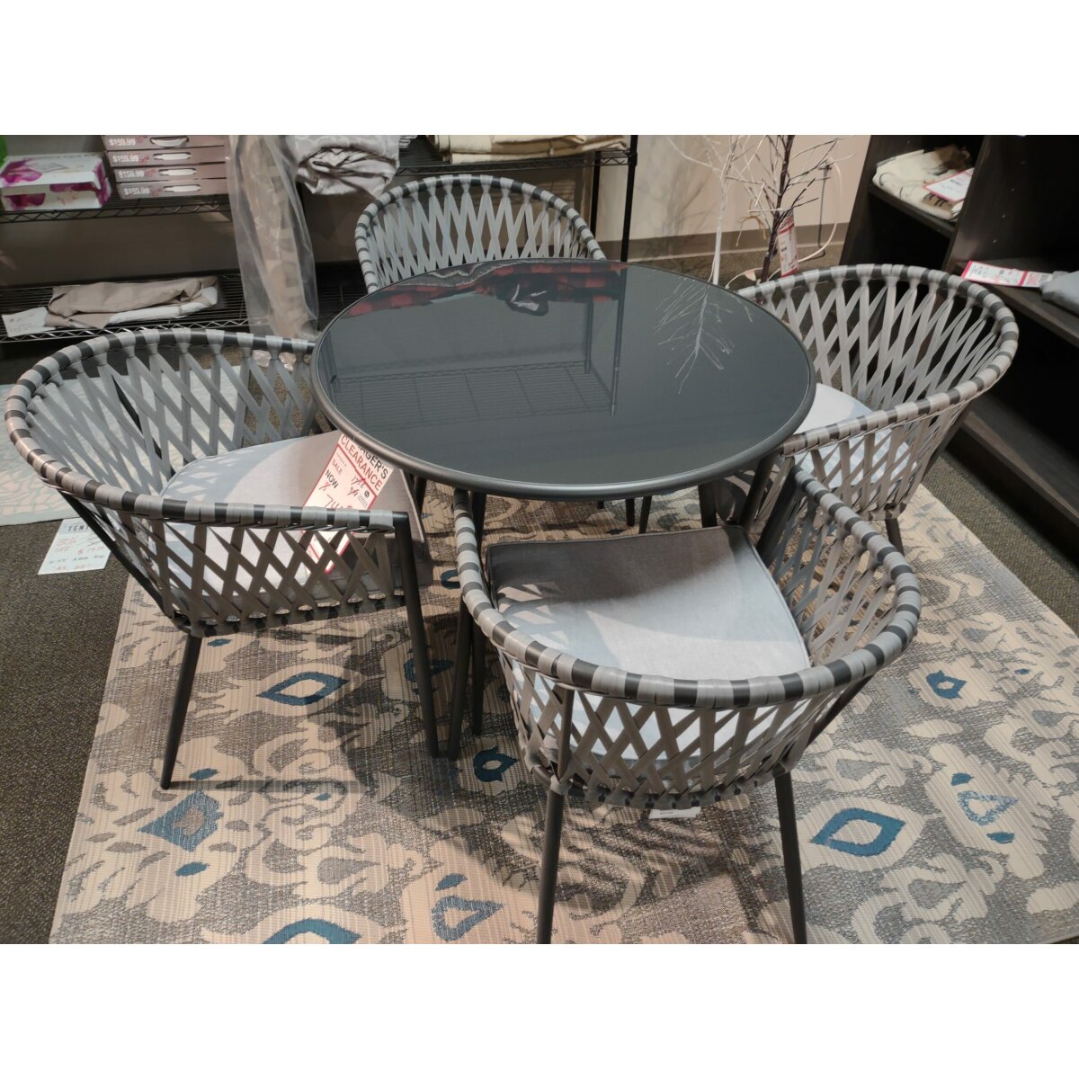 Palm Bliss 5 pc outdoor dining set Outdoor Sets 6