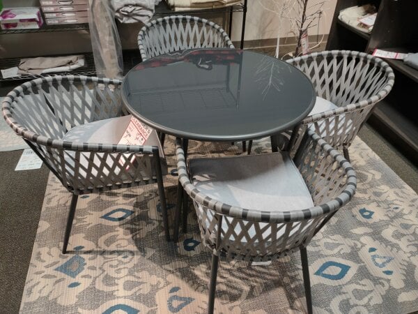 Palm Bliss 5 pc outdoor dining set Outdoor Sets