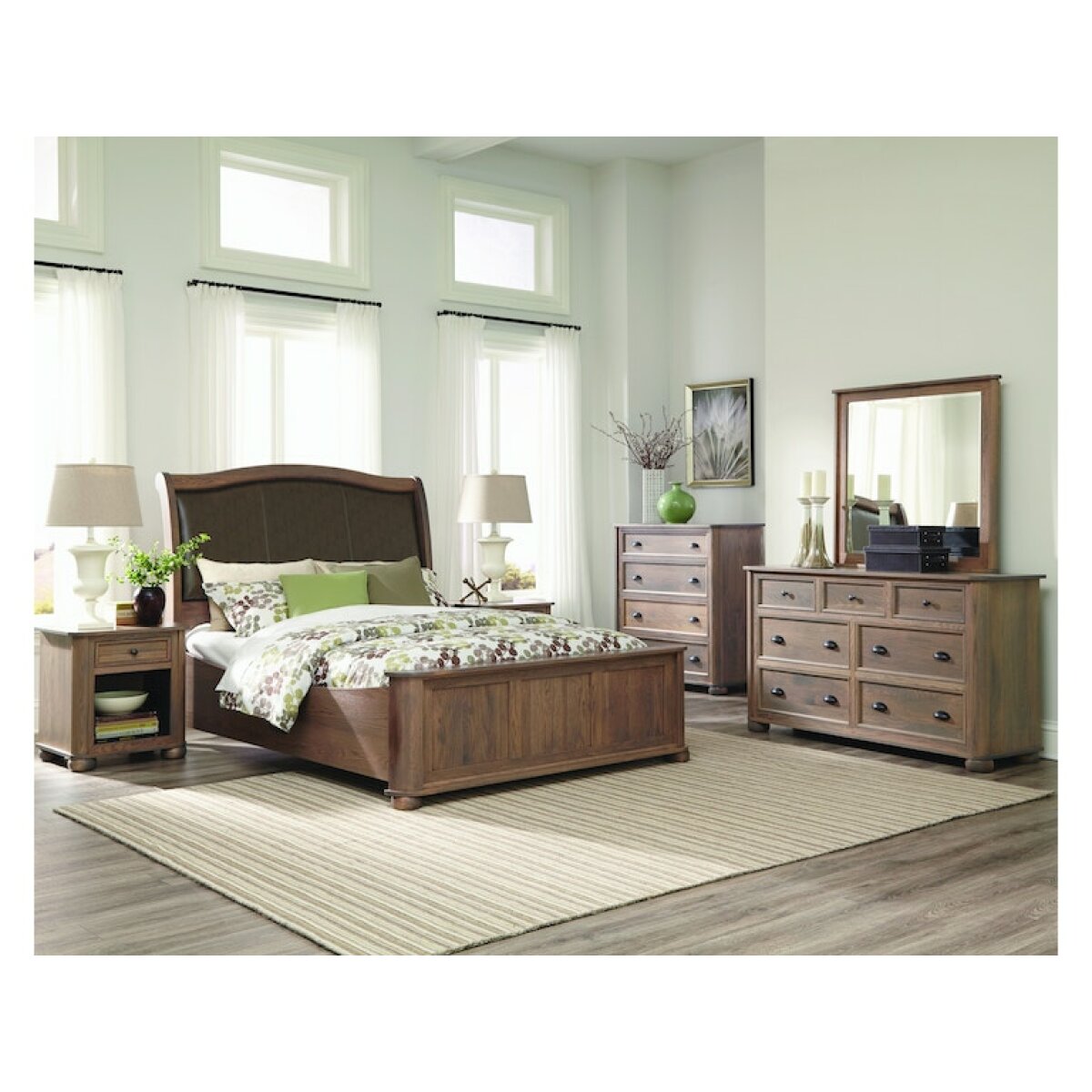 Kingsport Upholstered Bed Beds Customizable 14