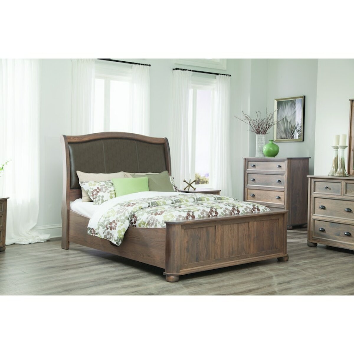 Kingsport Upholstered Bed Beds Customizable 13