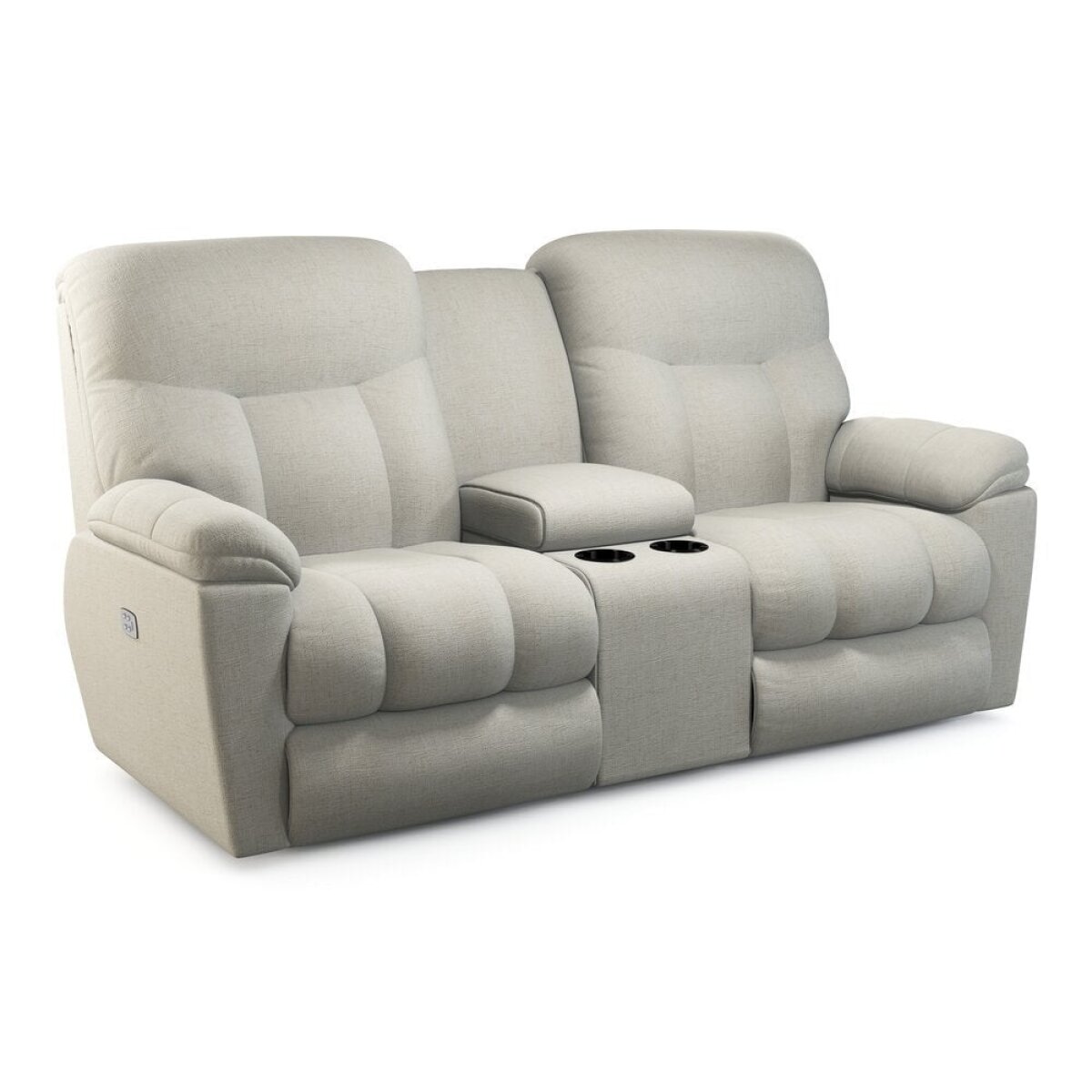 Morrison Power Reclining Loveseat w/ Headrest & Console Morrison Power Reclining Loveseat w/ Headrest & Console - Image 1