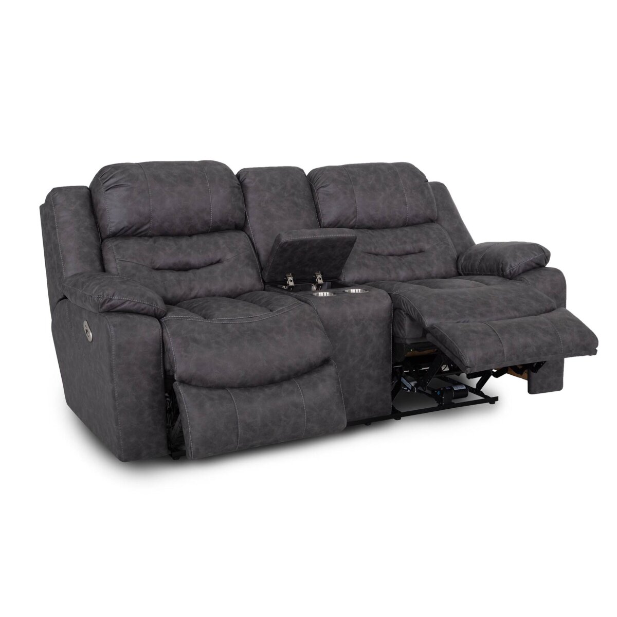 Reclining Console Loveseat Reclining Console Loveseat - Image 1