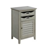 One Door Two Drawer Cabniet