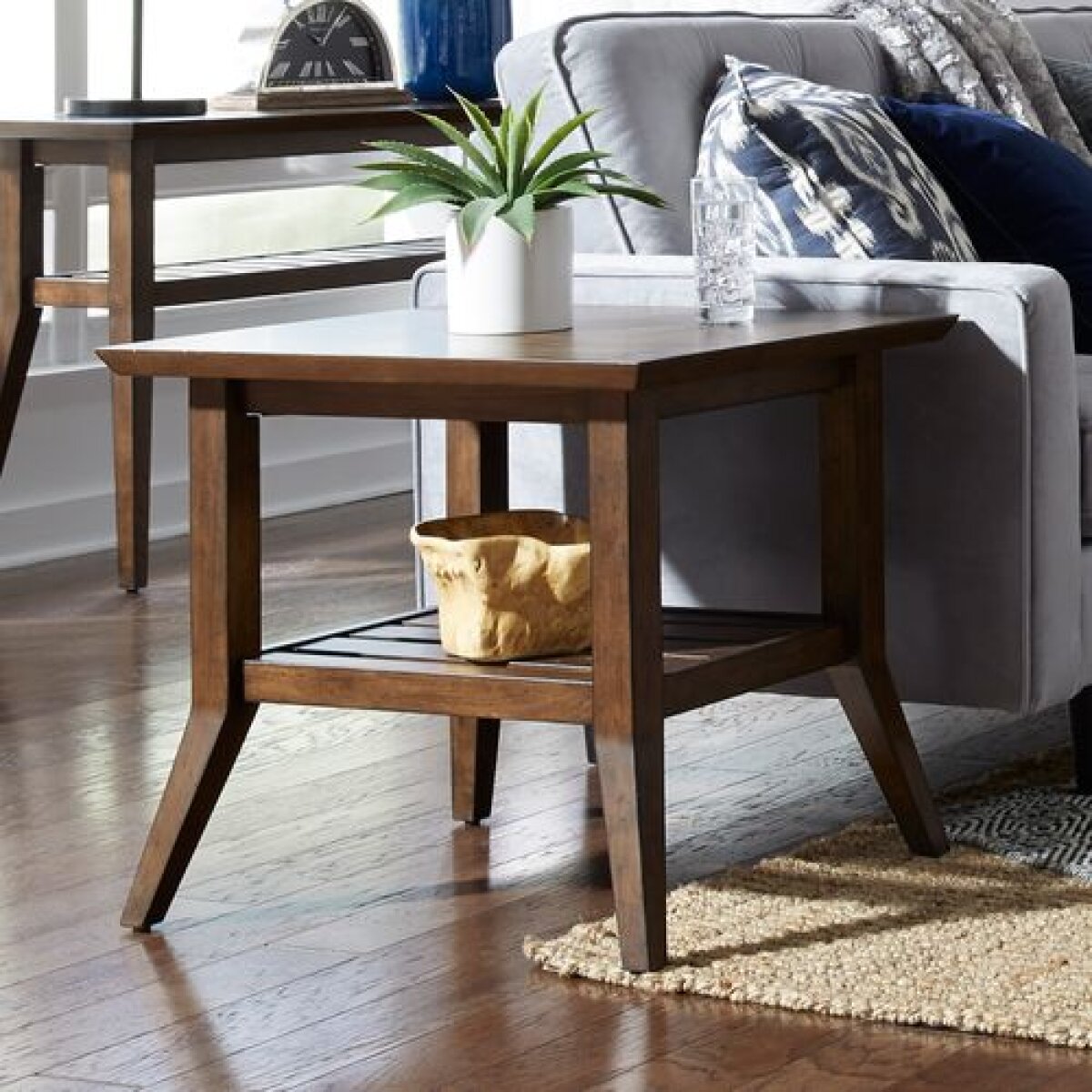 Venturing Table Venture Boulevard Rectangular End Table – Samsen Furniture & Mattress