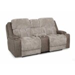 Denali Power Reclining Console Loveseat w/ Power Headrest