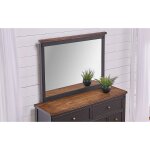 Rustic Landscape Mirror
