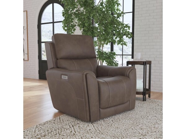 Carter Power Recliner with Power Headrest and Lumbar Recliners Customizable 16
