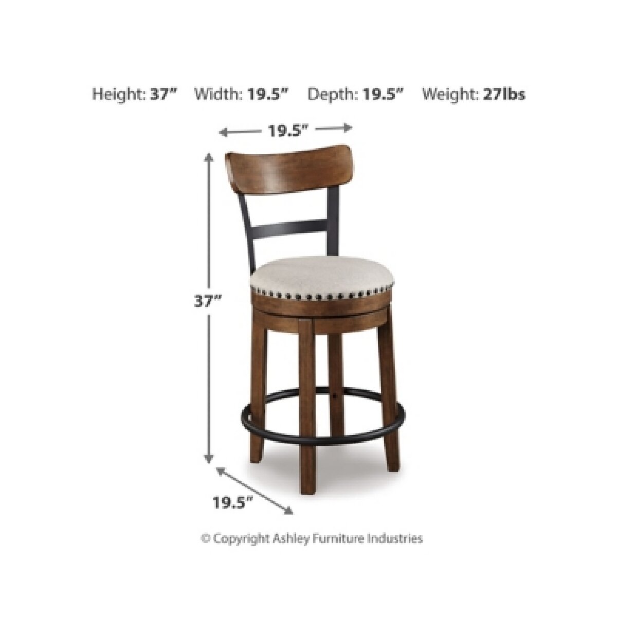 Valebeck Counter Height Bar Stool Barstools Ashley Furniture 16