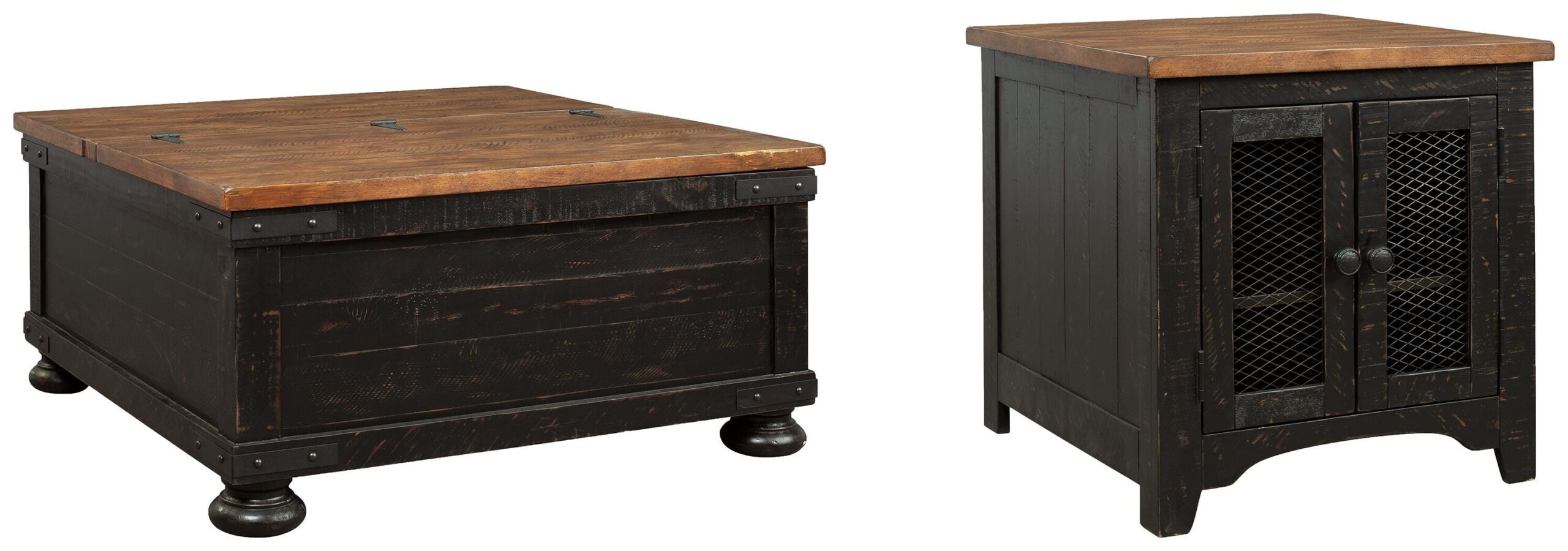 07e9dd6632e0dd25034745a7bf3b7ba1 Valebeck Coffee Table and End Table - Image 1