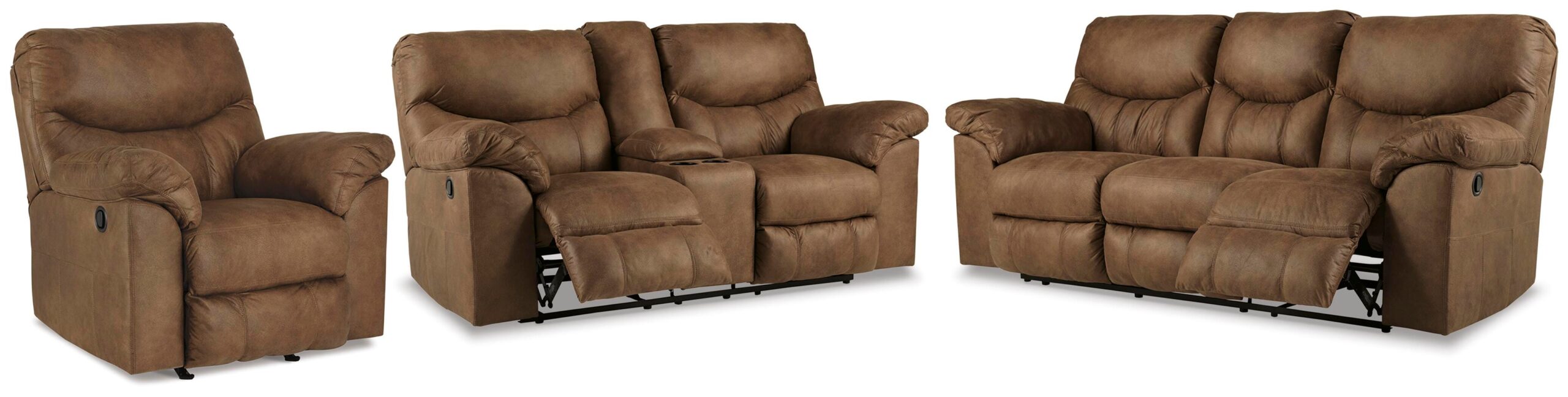 08df9c5fce7fad4c658d66db44717a5a Boxberg Reclining Sofa, Loveseat and Recliner - Image 1