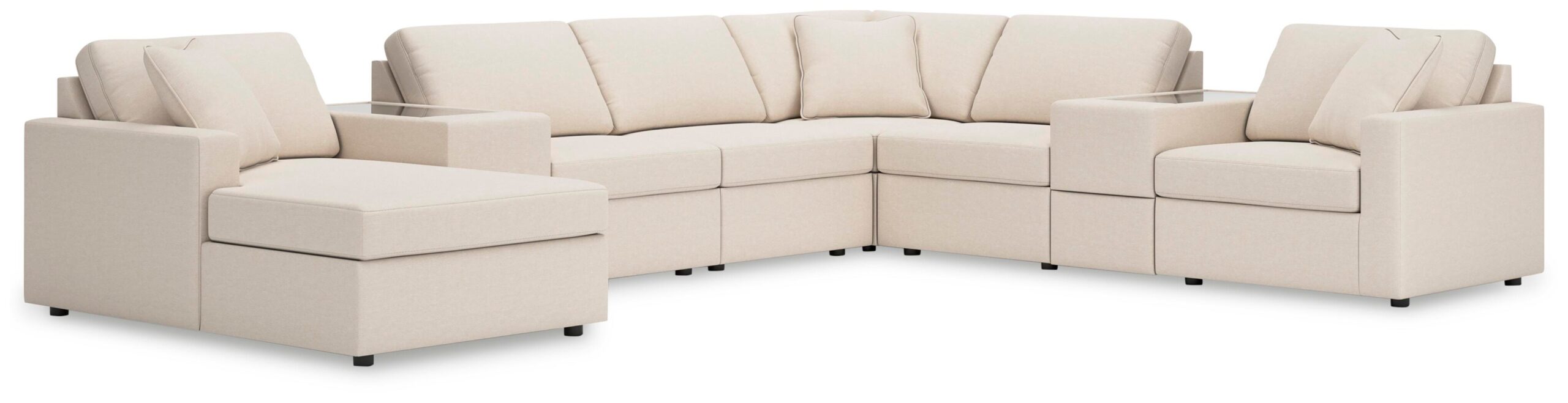 08e9414135dbff9376541cd99d3452af Modmax 8-Piece Sectional with Chaise - Image 1