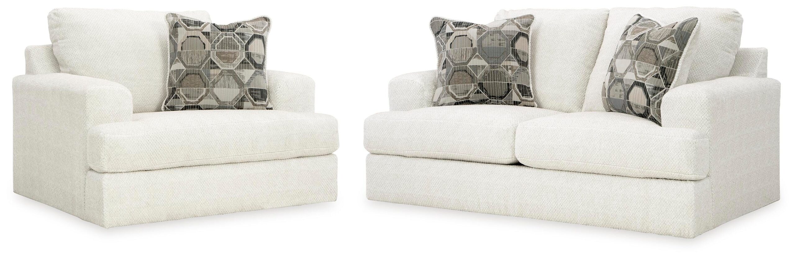 0d7294193fef7805c6d9849e002d7f0a Karinne Loveseat and Chair - Image 1