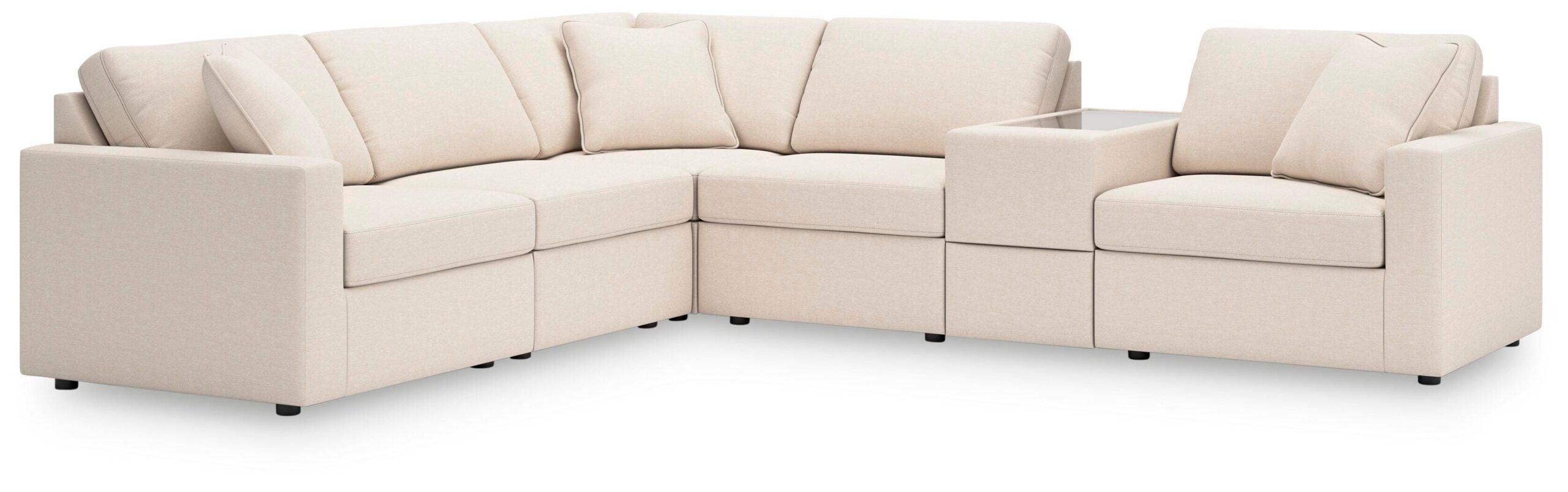 0f00b6f91383a0a60c20e4925e66e4c2 Modmax 6-Piece Sectional - Image 1