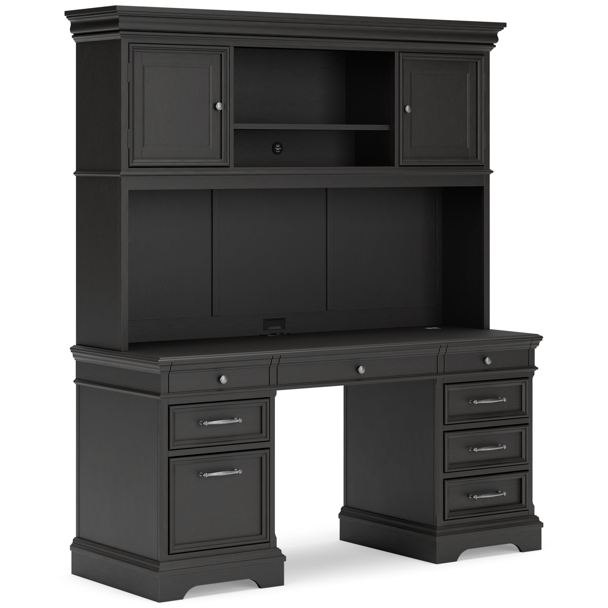 0fb6076311010af2e72615c4f0484979 Beckincreek Credenza Left Base - Image 1