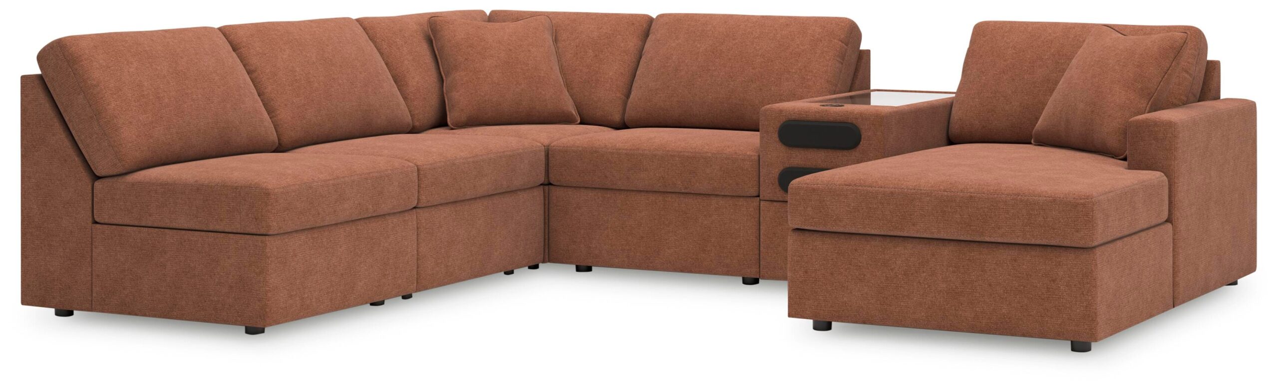 0ffb8d5fb25968b3654269e08cd770df Modmax 6-Piece Sectional with Chaise - Image 1
