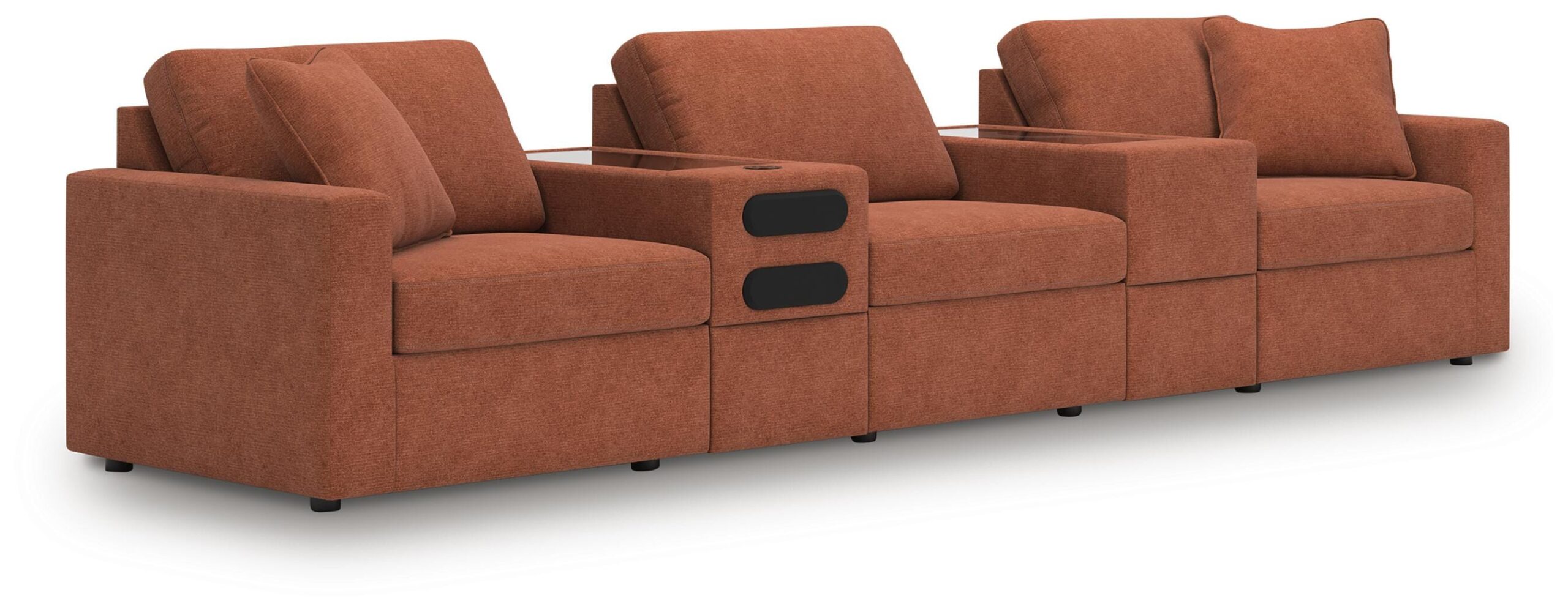 102bcdd4e578bf7c51d012f77c321a85 Modmax 5-Piece Sectional with Audio System - Image 1