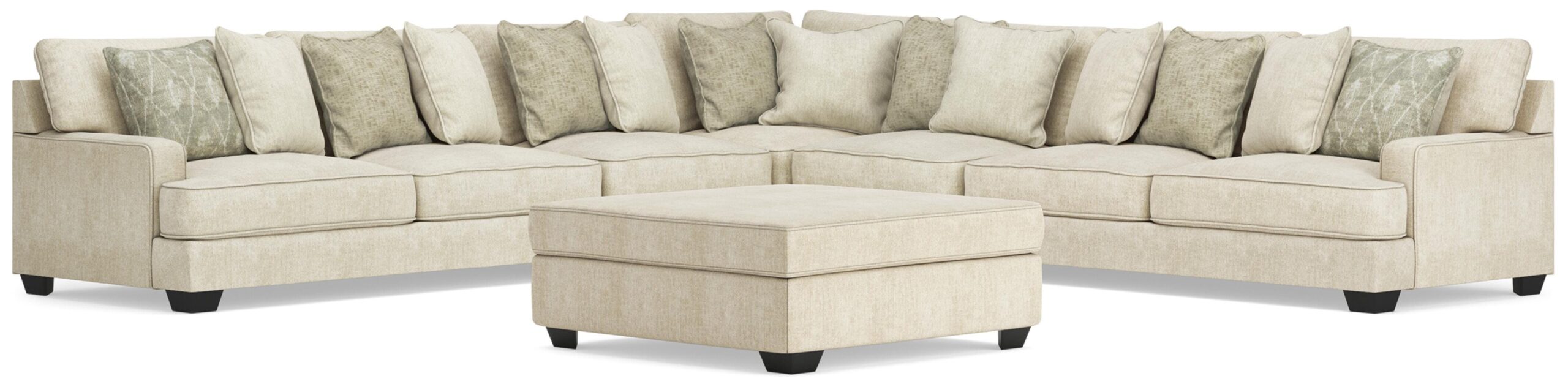 1220ad0b37b846eadabe5aba9375c755 Rawcliffe 5-Piece Sectional and Oversized Ottoman - Image 1
