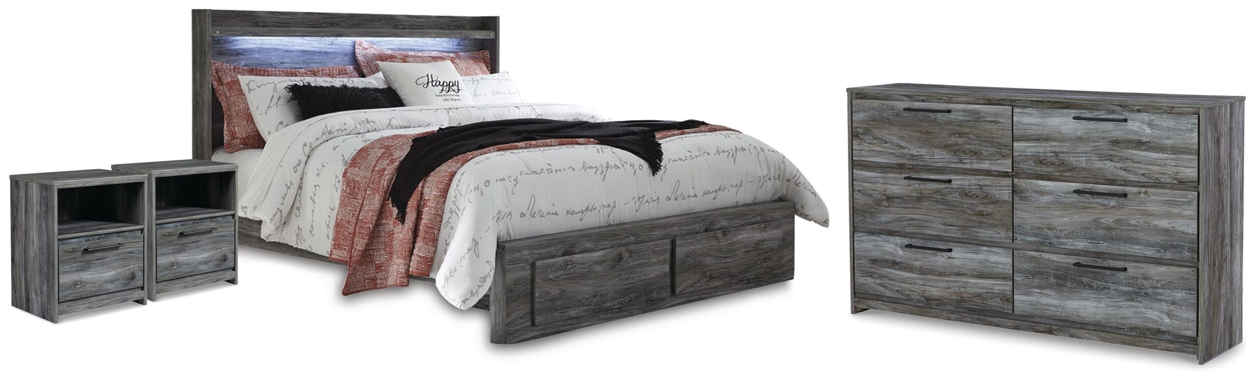 122d45174b1455921805fb71be0c328b Baystorm King Storage Bed, Dresser and 2 Nightstands - Image 1