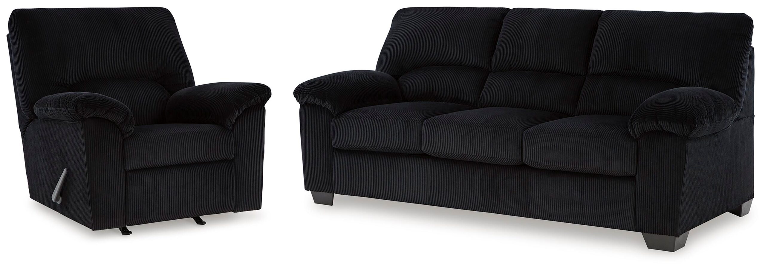 13774f22692148b1be4b6ec94ca6700a SimpleJoy Sofa and Recliner - Image 1
