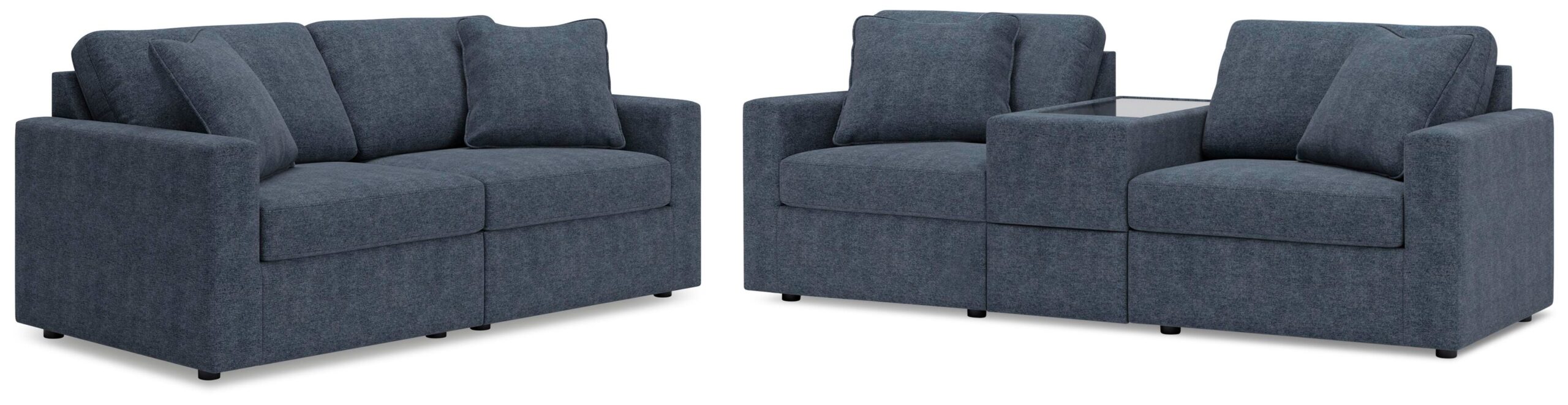 13d77f4e196c337348fa1968048c1482 Modmax 3-Piece Sectional Sofa and 2-Piece Sectional Loveseat - Image 1