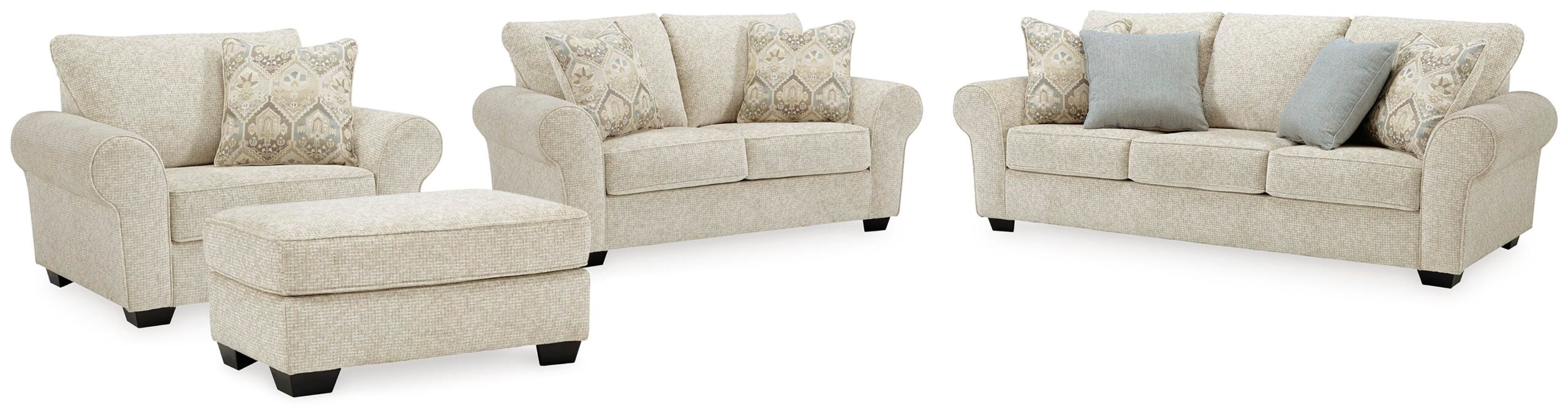14c900ad298e0d411b2716610b346832 Haisley Sofa, Loveseat, Oversized Chair and Ottoman - Image 1