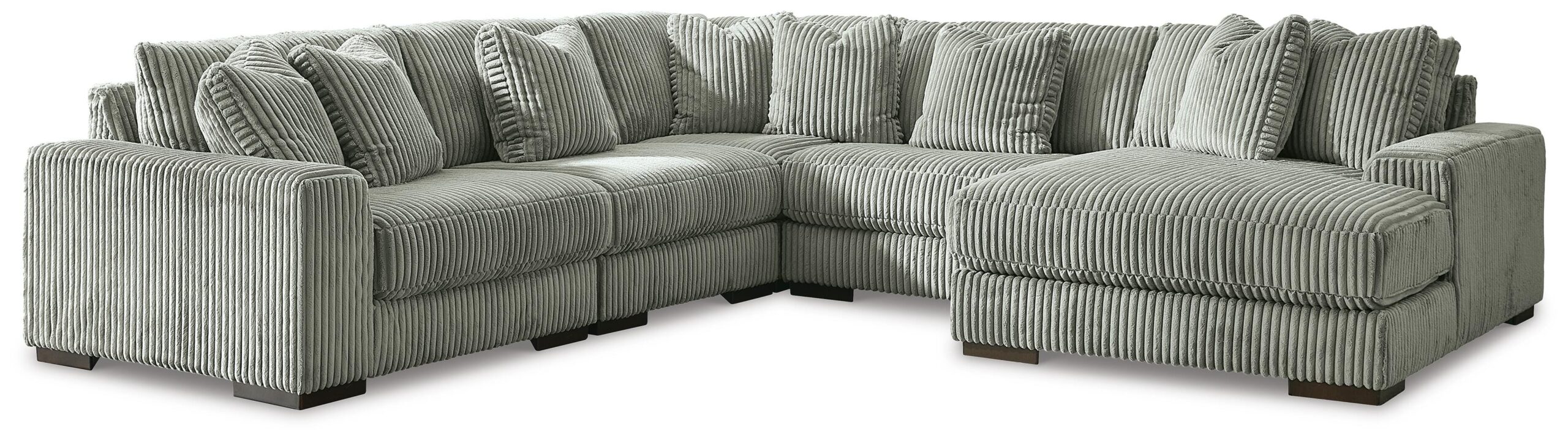 16fdcd9d58924965632df2092a52428a Lindyn 5-Piece Sectional with Chaise - Image 1