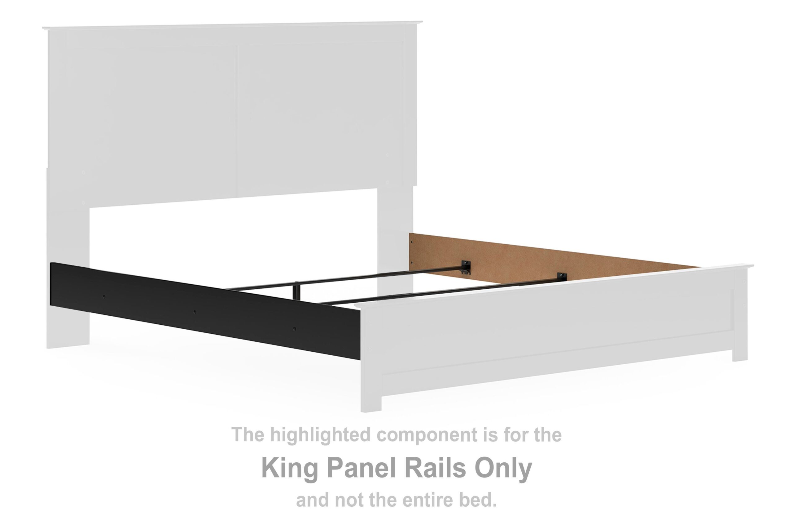 17822d70c82f9a0edf06ffa60f6aa0aa Maribel King Panel Rails - Image 1