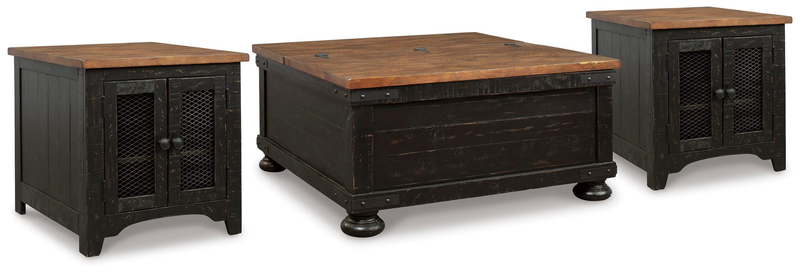 18f0ba9b7d741206639966d6af692db7 Valebeck Coffee Table and 2 End Tables - Image 1