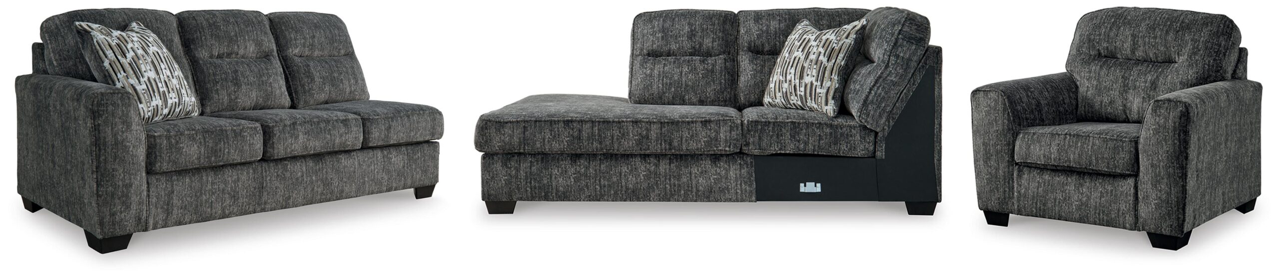 1a3ec8f8e8eb20b61823227a0b550b44 Lonoke 2-Piece Sectional and Oversized Chair - Image 1