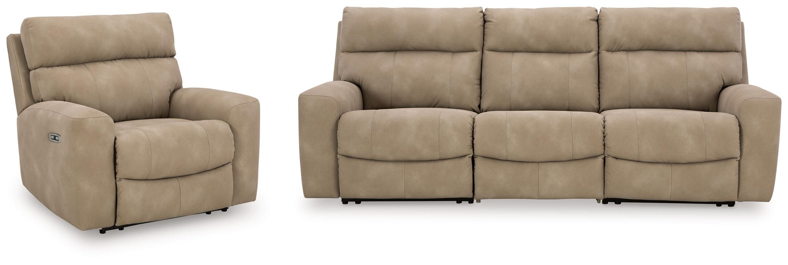 1adfd7e5faba19990c7dbdbdb2b19c11 Next-Gen Durapella 3-Piece Sectional and Recliner - Image 1