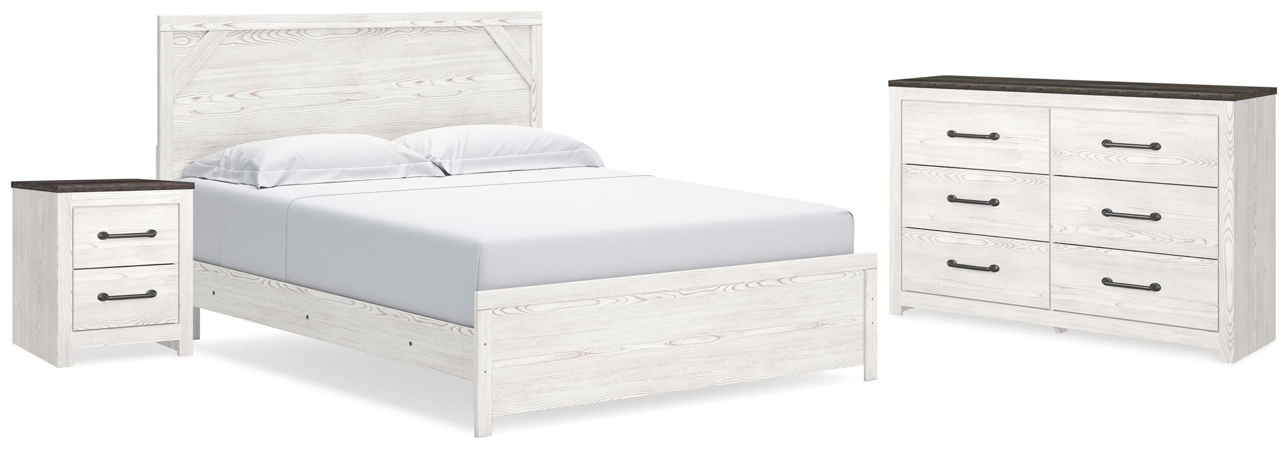 1d2dc8c78ae52bfca85ea0e9d4ddc128 Gerridan King Panel Bed, Dresser and Nightstand - Image 1