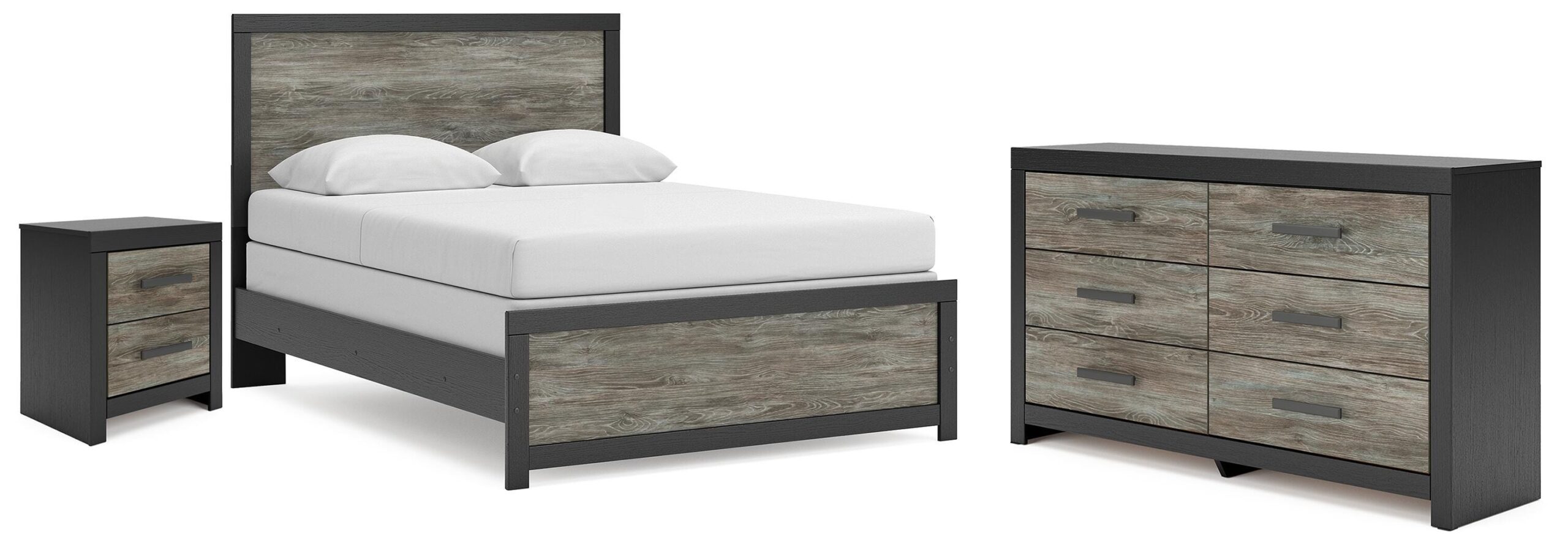 1fc1ebeda740dc90b32c616048f14d6d Broachmyn Queen Panel Bed, Dresser and Nightstand - Image 1