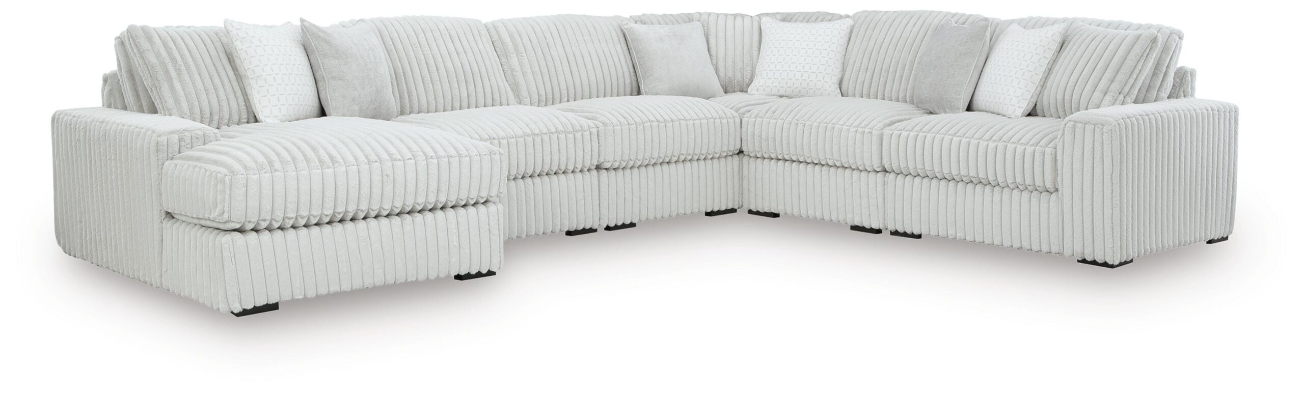 1fd24539b26eb4c4e35e66caec68bd96 Stupendous 6-Piece Sectional with Chaise - Image 1