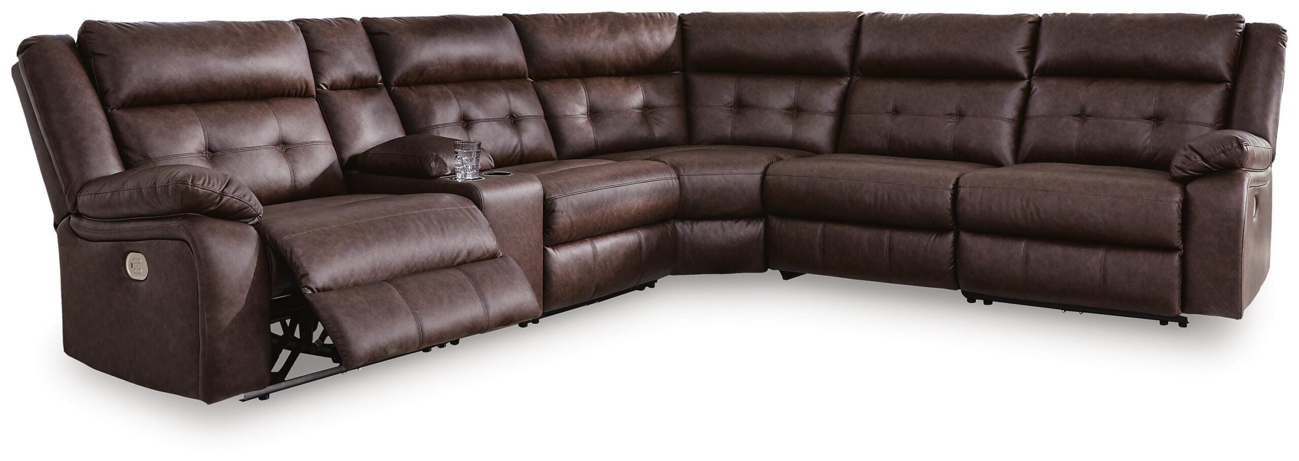 256051c3df22bbba202e381c6f86bec0 Punch Up 6-Piece Power Reclining Sectional - Image 1