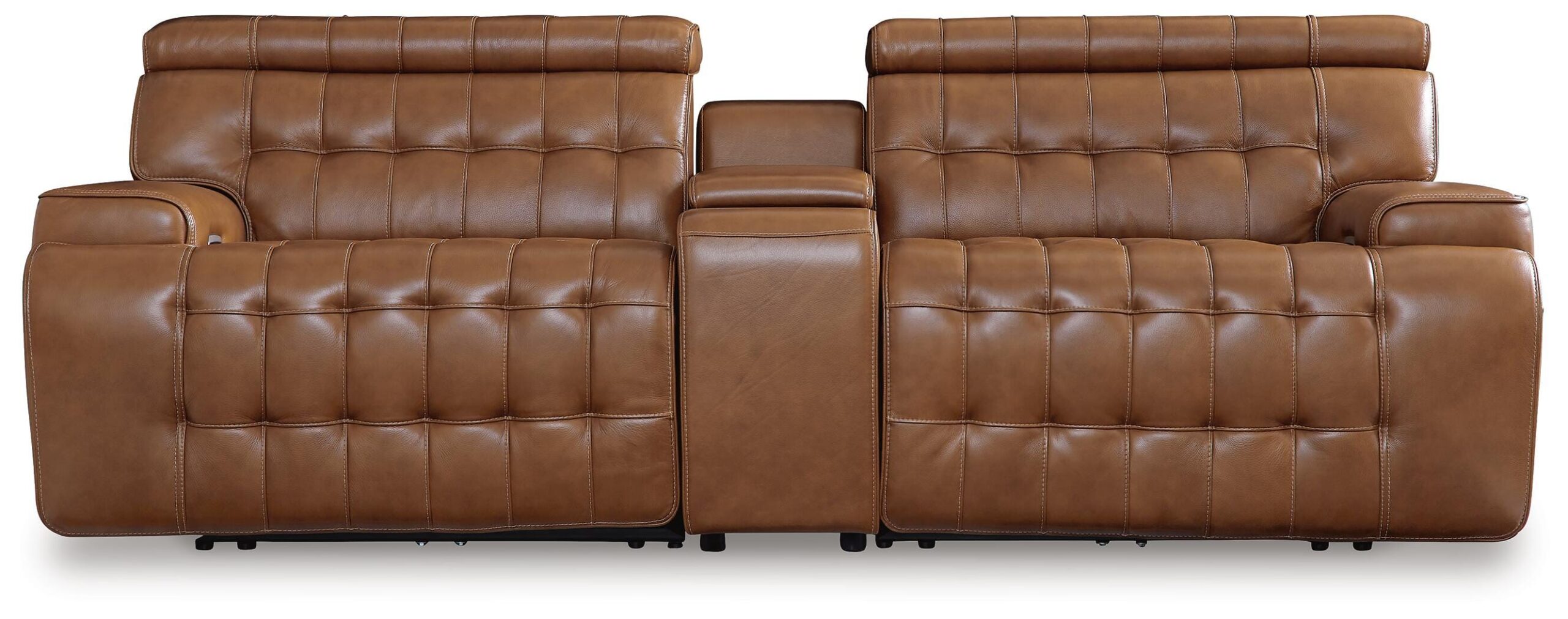 25a25ae546235b5564ed377ddc2481b9 Temmpton 3-Piece Power Reclining Sectional Loveseat with Console - Image 1