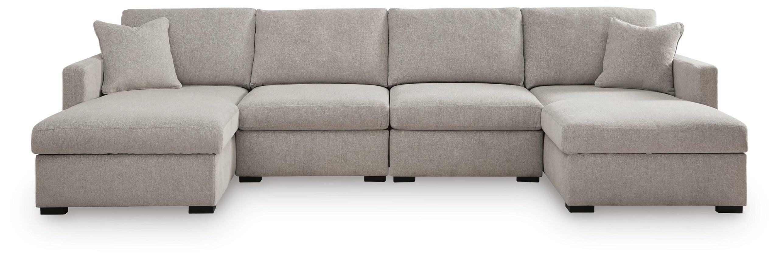 278226d8f91b1322dc9432ad32cdcea0 ModMax Luxe 4-Piece Double Chaise Sectional - Image 1