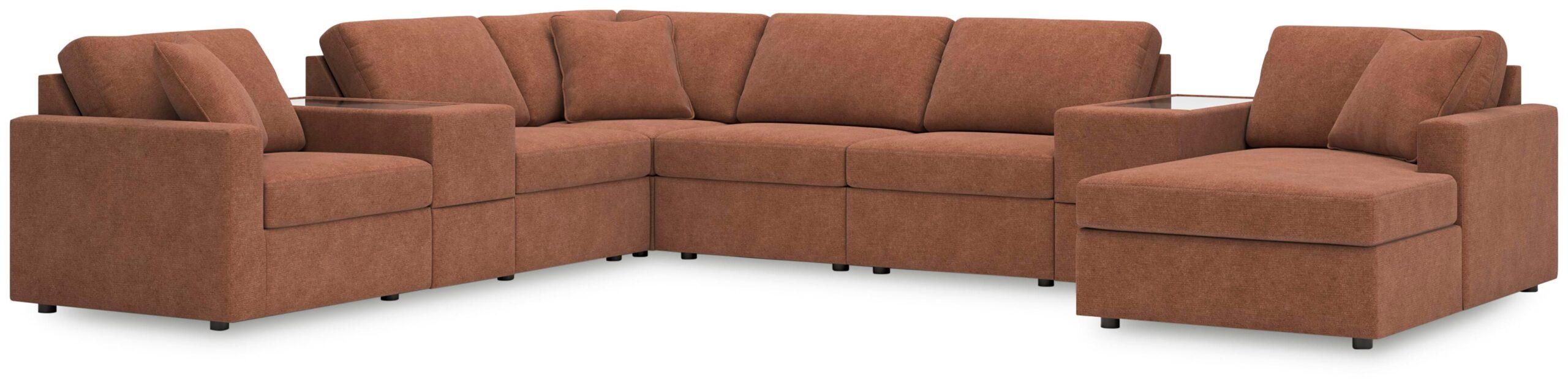 278dd37a4ae73b656777fdc37104ab7e Modmax 8-Piece Sectional with Chaise - Image 1