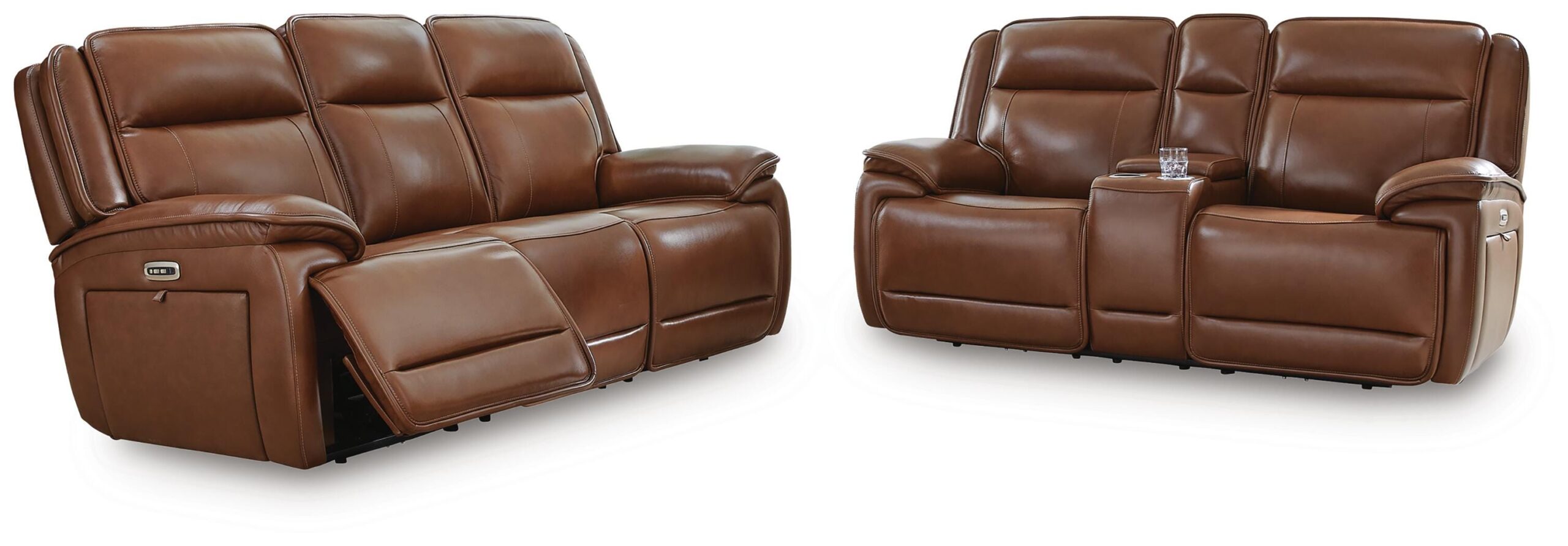 2cfcc569e4e48f80ec85320f9d76d49e Healy Pier Power Reclining Sofa and Loveseat - Image 1