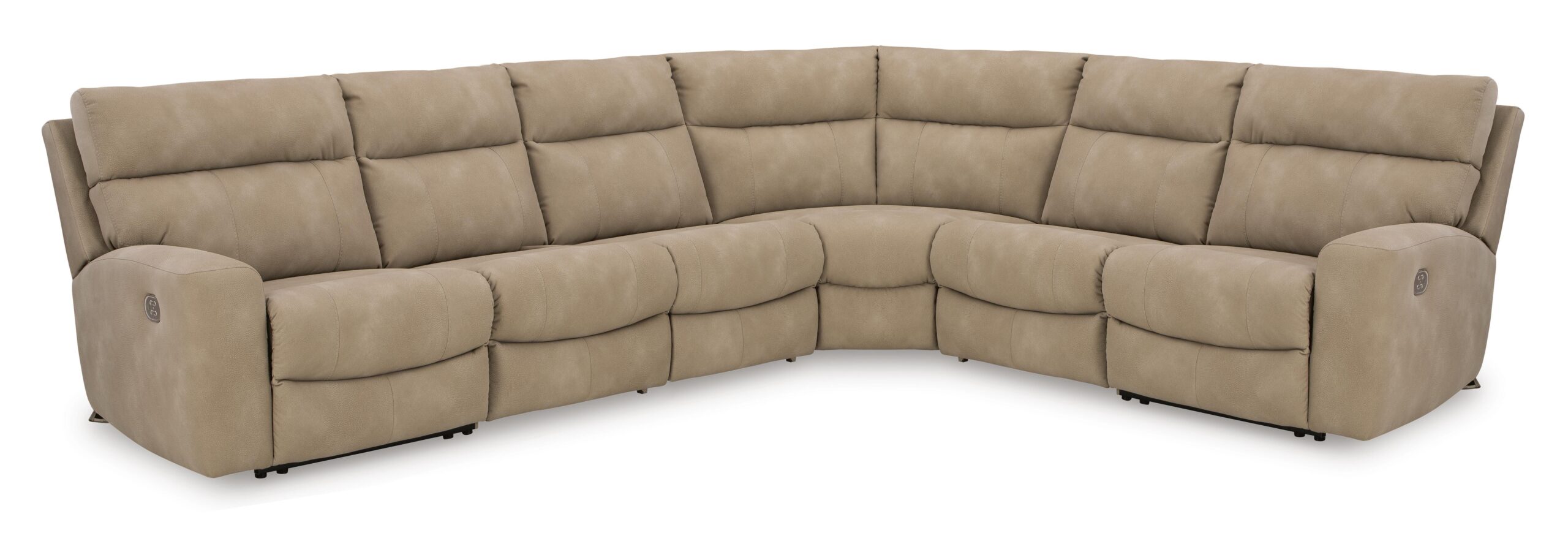 2dadf2369de39712434f023d4066a698 Next-Gen Durapella 6-Piece Power Reclining Sectional - Image 1